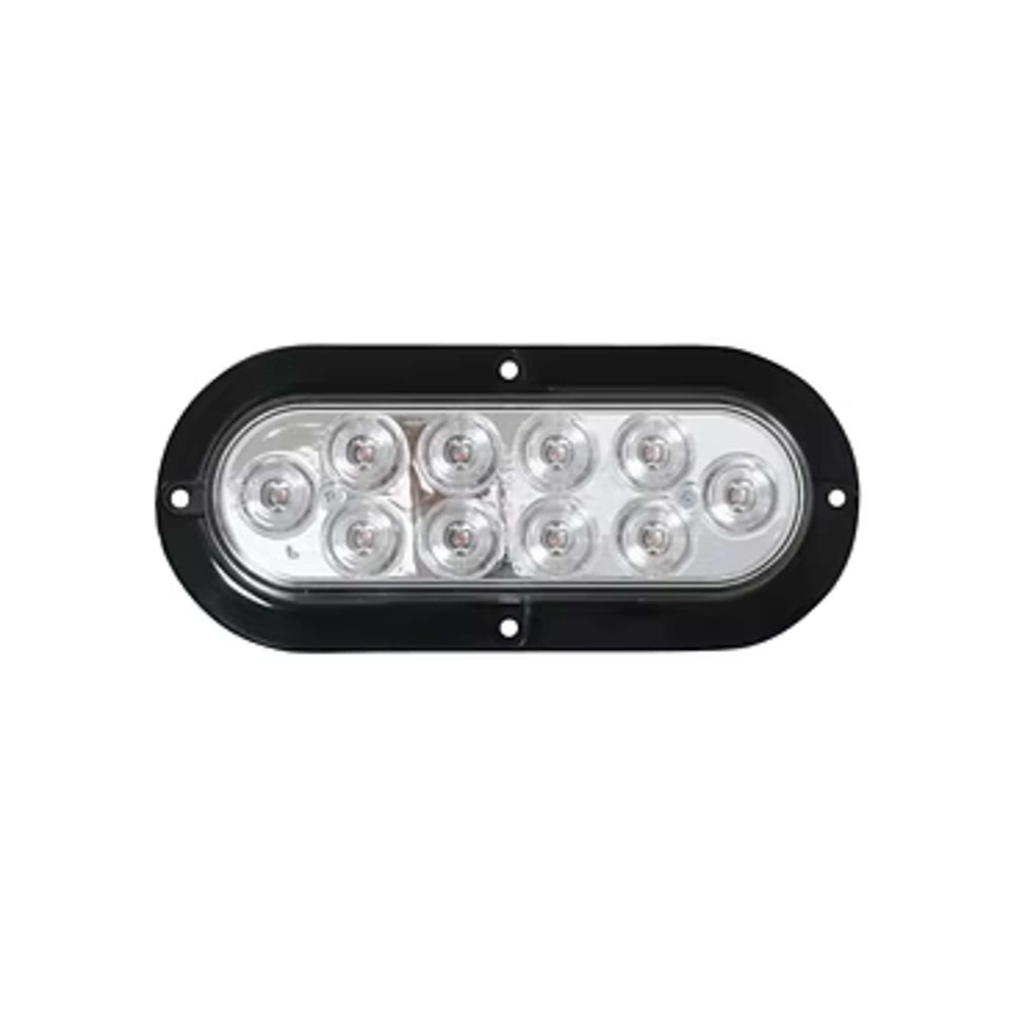 Uriah Products Backup Light Kit — 4in. Diameter, LED, Clear Lens, Grommet and Plug, Model# UL417102